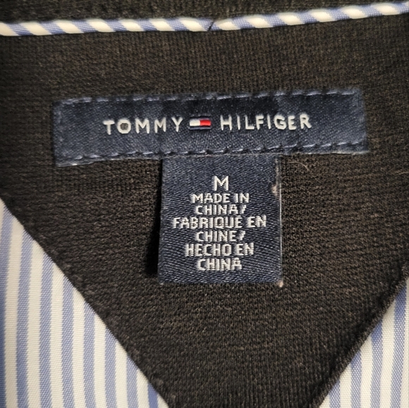 Black Tommy Hilfiger Blazer (Size M) - Picture 3 of 4